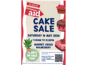 Christian Aid Cake & Plant Sale